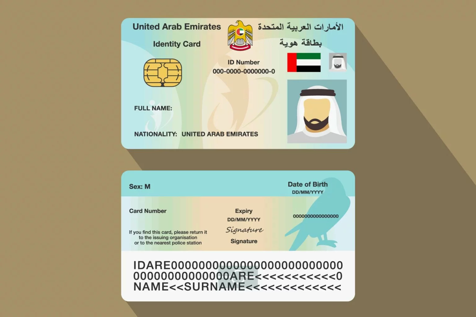 Emirates I'd & Visa Stamping